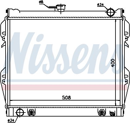 Nissens Nis Radiator Ty 4 Runner 85 2 4 I Oe 040 Kupit V Magazine Eshop