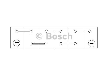 0 092 S30 060 BOSCH Аккумулятор Bosch S3 56Ah, EN 480 левый 