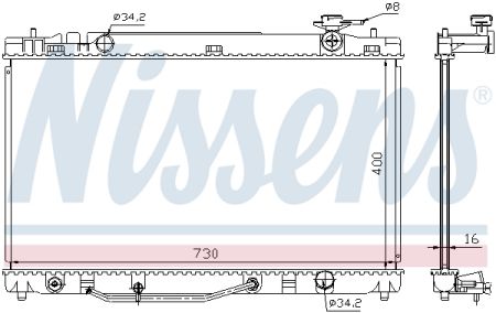 Nissens Nis Radiator Ty Camry 07 2 4 Oe 0h210 Kupit V Magazine Eshop